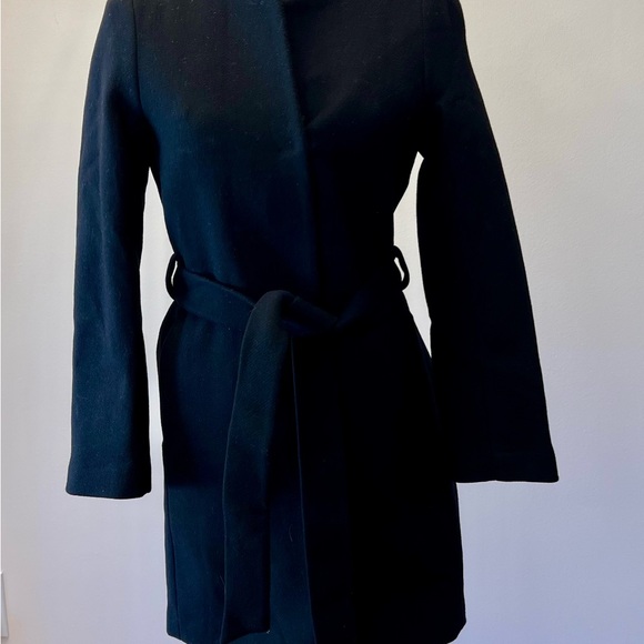 NWT H&M Wool-Blend Coat Designer Collab with Manteco. Size 0 - Picture 12 of 15